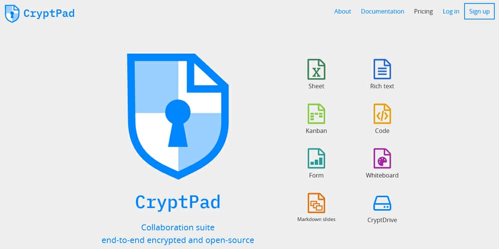 10 Best Free Cloud Storage Services 25 Cryptpad