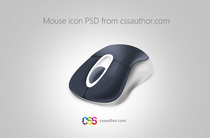 Download Free Mouse Icon PSD from CSS Author - cssauthor.com