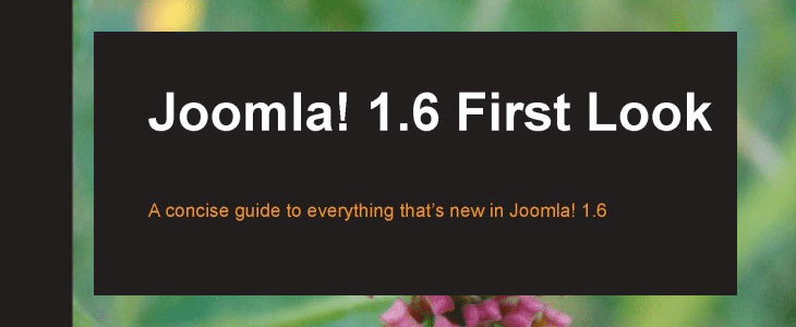 Joomla! 1.6 First Look