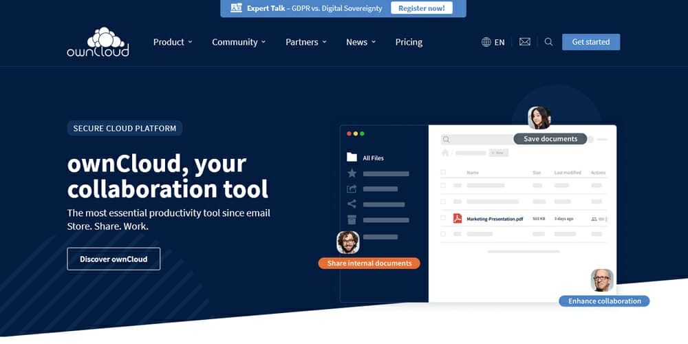 10 Best Free Cloud Storage Services 24 OwnCloud