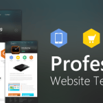 Professional Website Template Design PSD from CSS Author