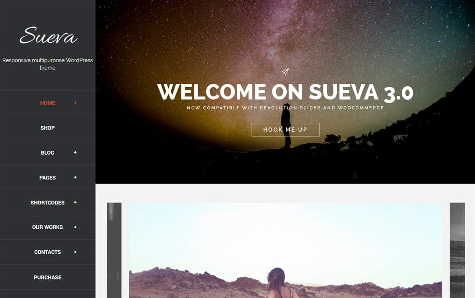SuevaFree Responsive WordPress Theme