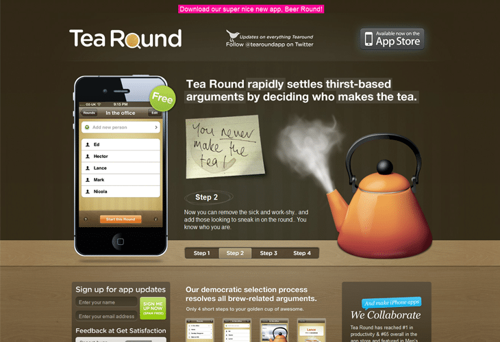 Tea-Round-App