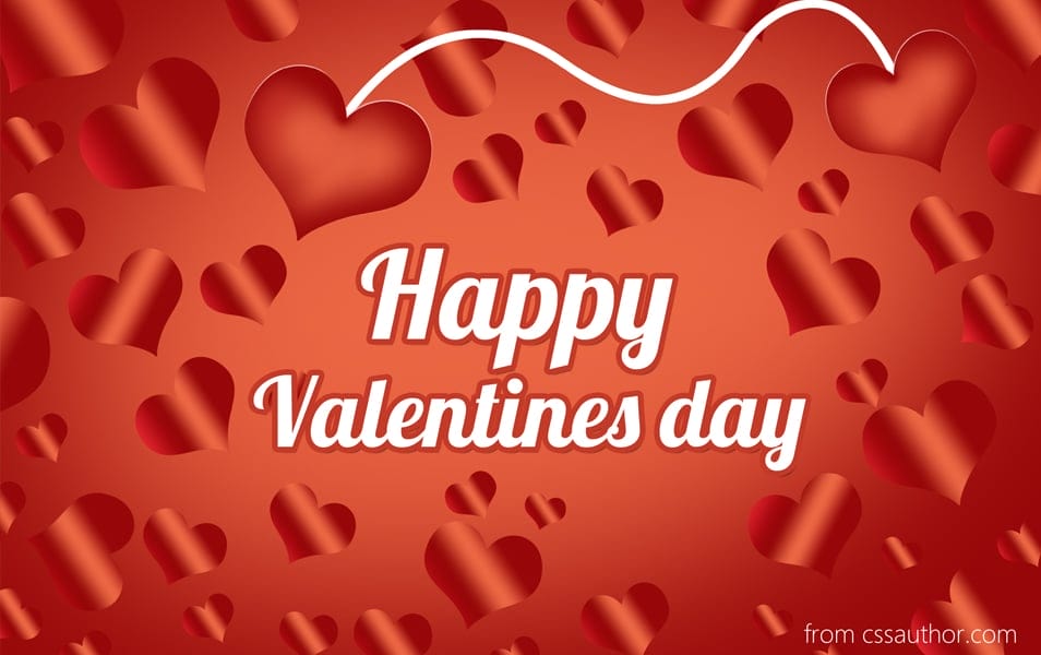 Free Download High Quality Happy Valentines Day Greeting Card PSD ...