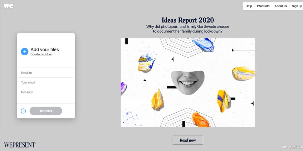 10 Best Free Cloud Storage Services 8 wetransfer
