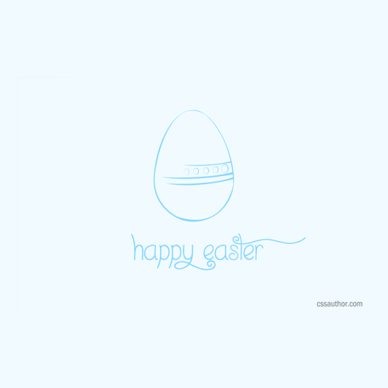 2013 Easter Greetings PSD for Free Download