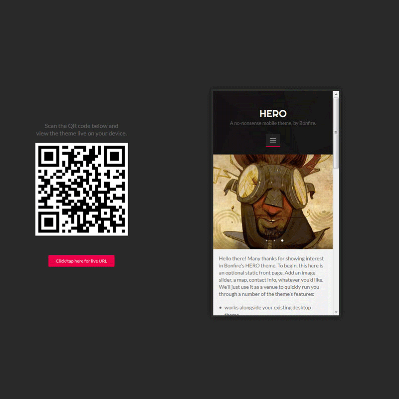 25 High Quality Premium Mobile Themes For WordPress