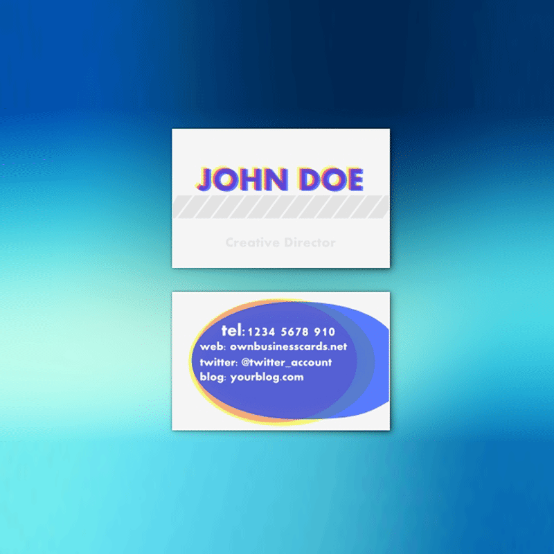 30 Beautiful Business Card Design Templates