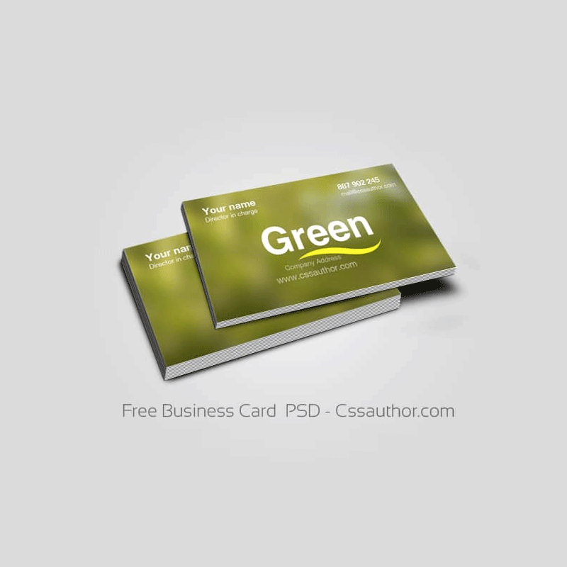 Download Free Business Card Templates PSD