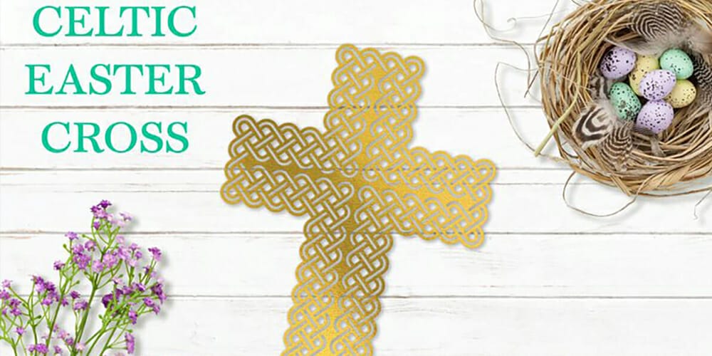 Easter Celtic Cross
