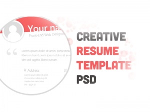 Web Designer Portfolio Template PSD For Free Download - Freebie No: 42