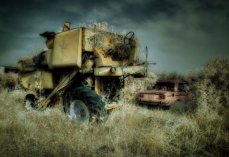 Infrared-Jonh-Deere-Harvester