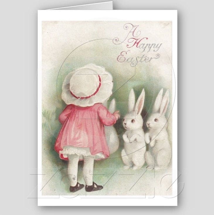 Vintage Happy Easter! Vintage Easter Greeting Card