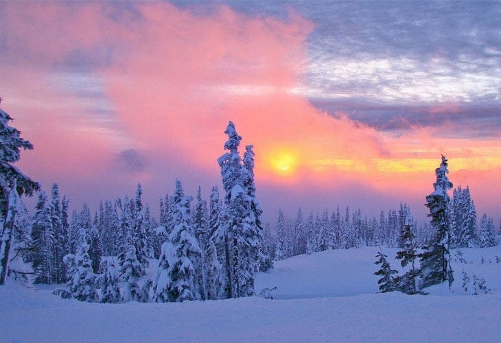 Winter-Sunset