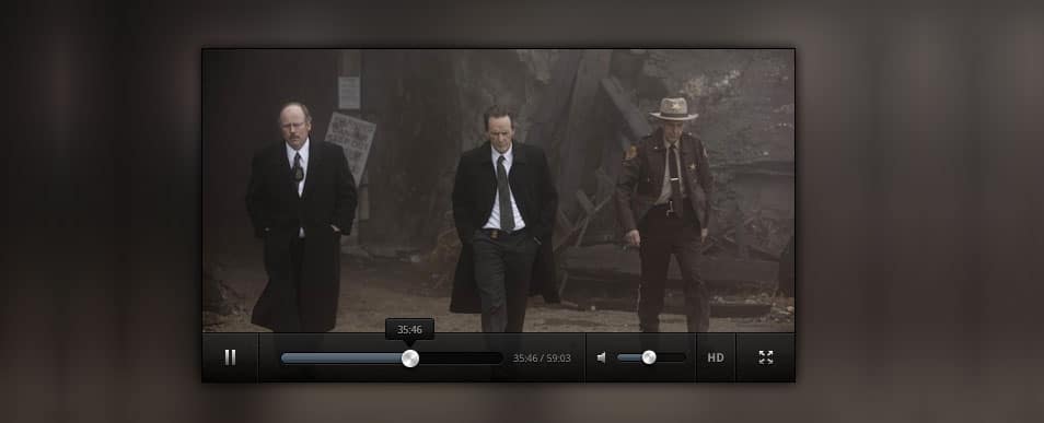 Clean Video Player(PSD)