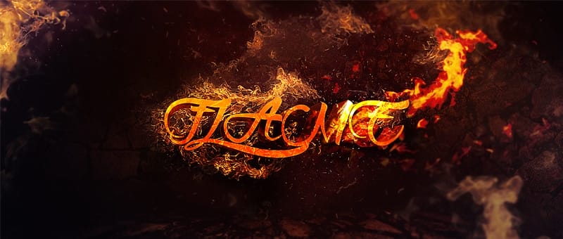 Create 3D Text Surrounded By Flame