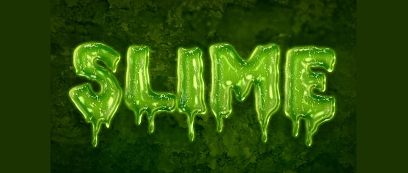 Easy Slime Text Effect