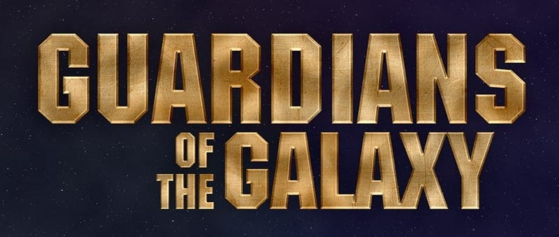 Guardians of the Galaxy Text Effect