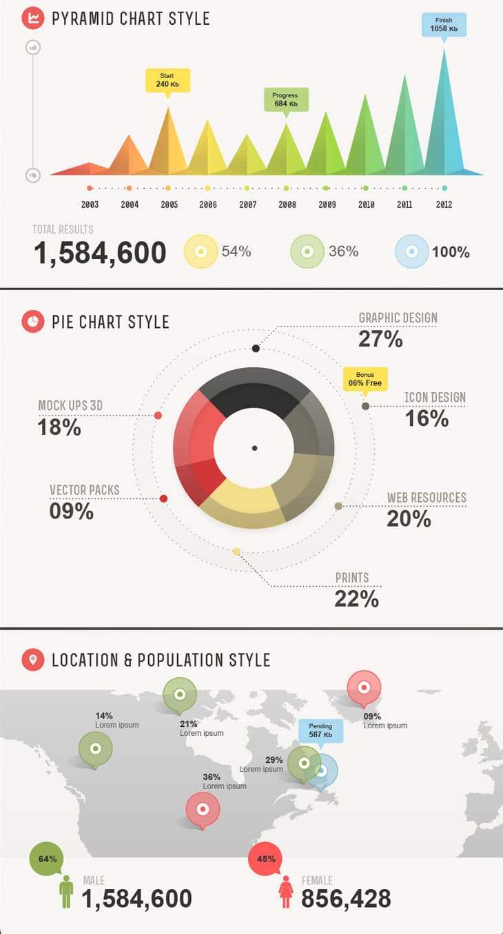 Infographic-Vector-Elements Best Free Infographic Elements