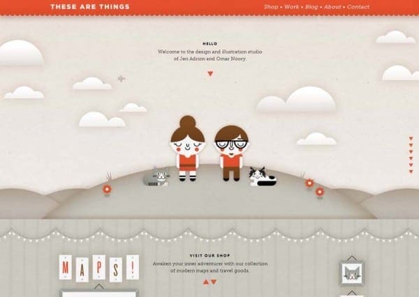 A Showcase Of Cartoons In Web Design