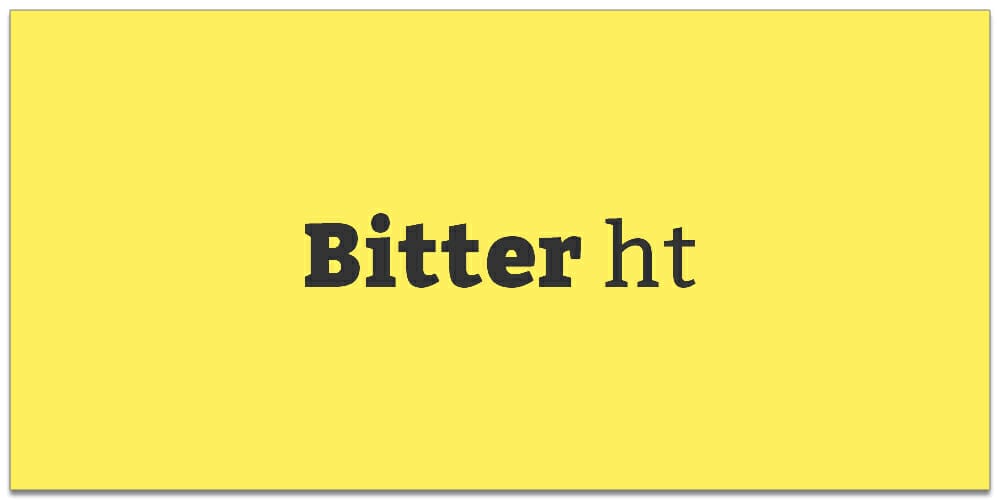 Bitter Ht