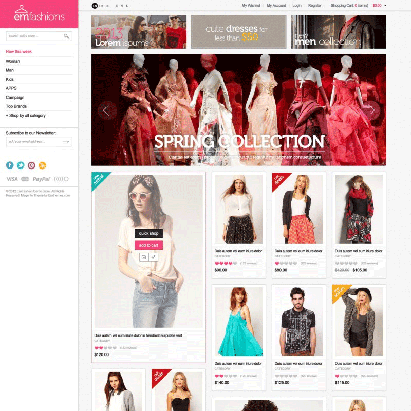30 Best Premium Responsive Magento Themes