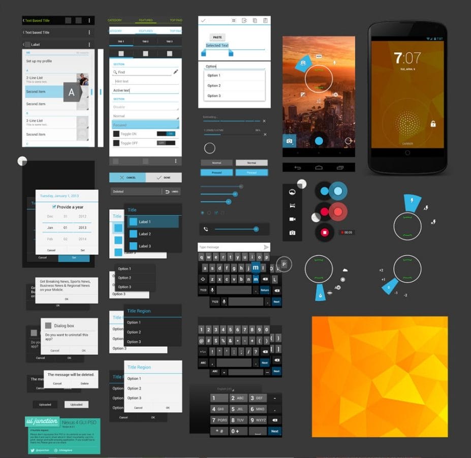 Free Flat GUI Templates » 25 Best Free Flat Style UI Design KIts Free Flat GUI Templates » 25 Best Free Flat Style UI Design KIts