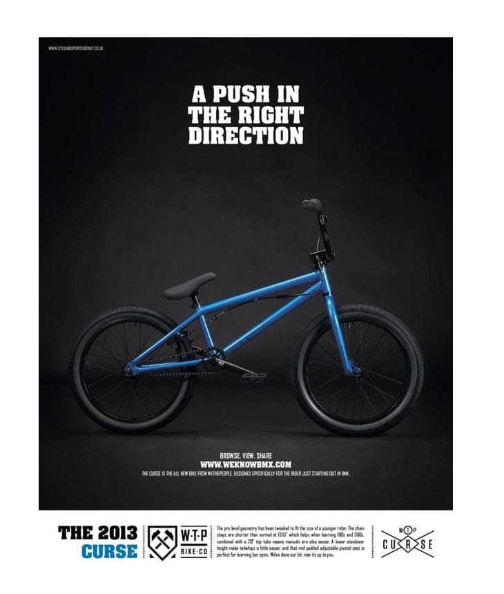 Print Ad: Wethepeople – 2013 Curse Complete Bike