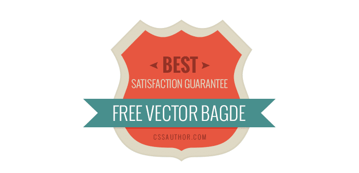 Satisfaction Guarantee Badge PSD - cssauthor.com