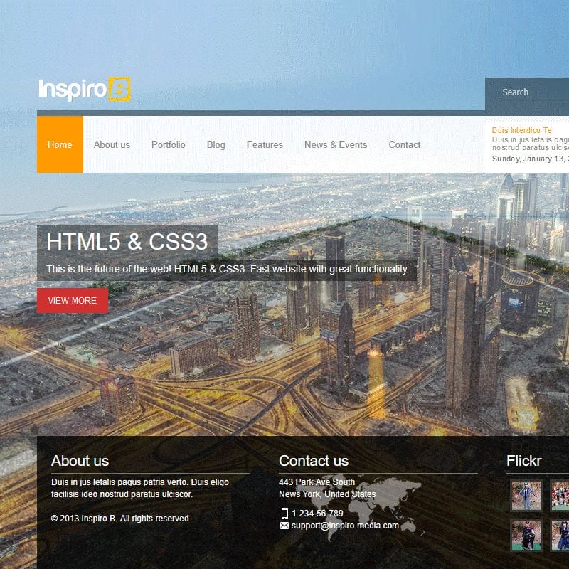 Best Premium Responsive CMS Drupal Themes 2013