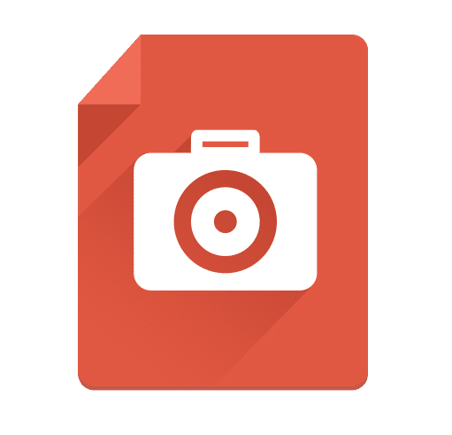 Camera Flat Long Shadow Icon - cssauthor.com