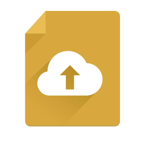 Cloud Flat Long Shadow Icon - cssauthor.com
