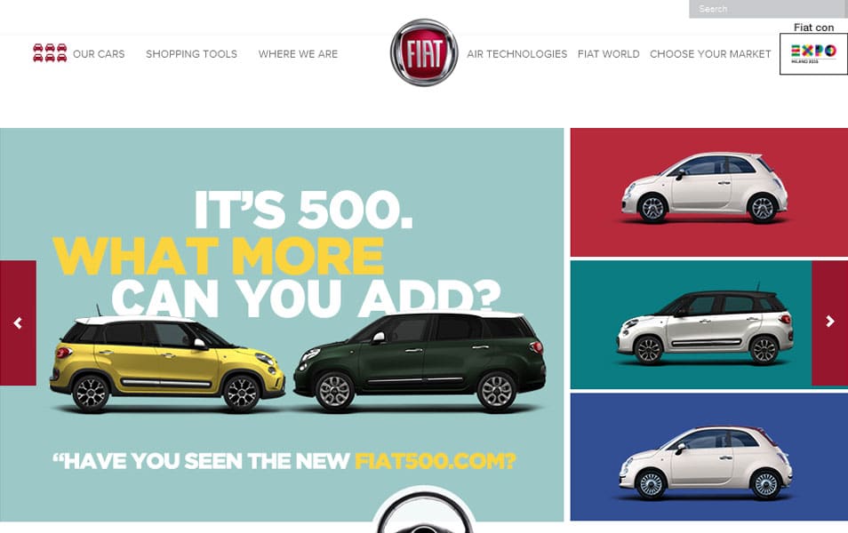 Website Designs Inspired By Cars