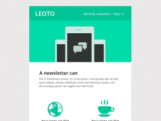Free E mail Newsletter Designs PSD