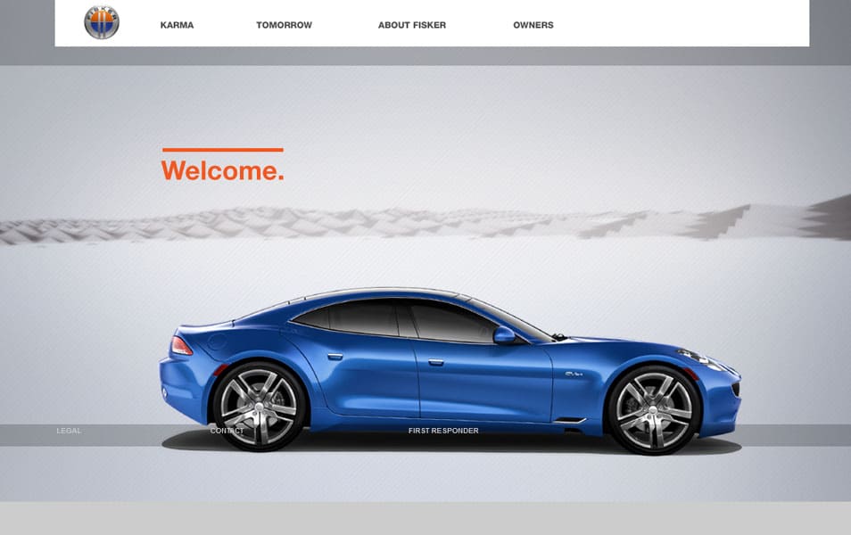 Website Designs Inspired By Cars