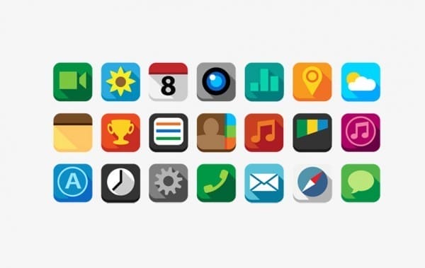 Best Collection Of Long Shadow Icons