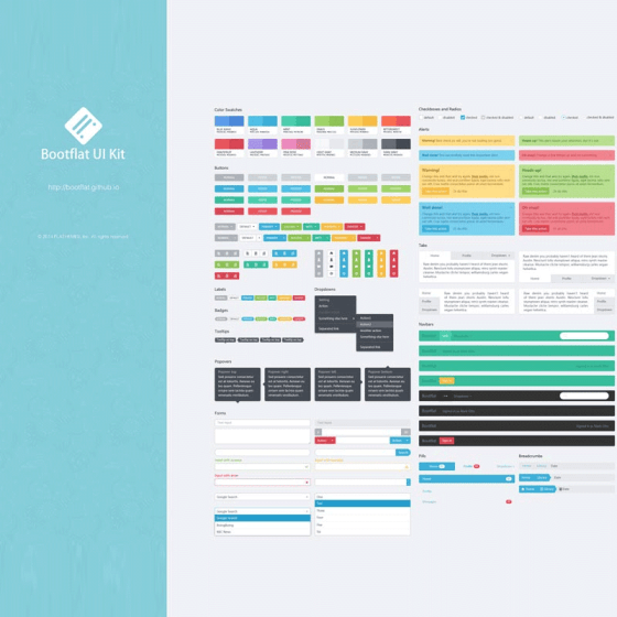 200 Latest Free UI Kit PSD Collection
