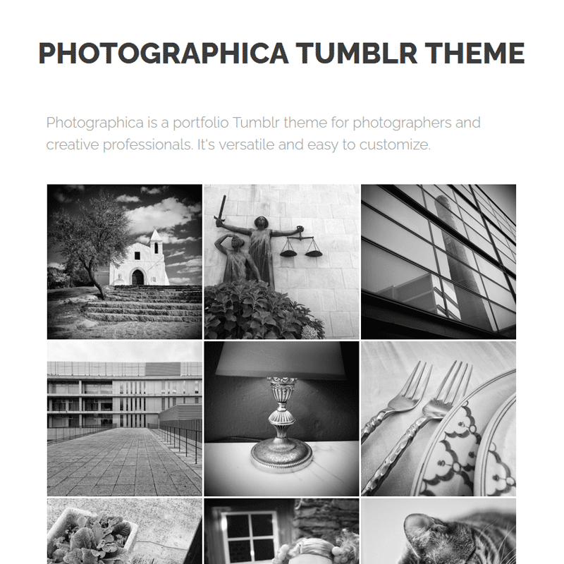 Best Premium Tumblr Portfolio Themes – 2013 Edition