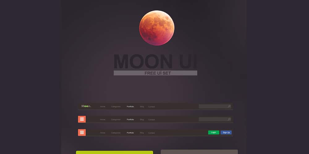 Moon UI Set