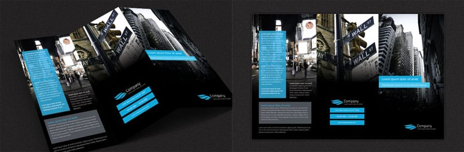 Free Modern TriFold Brochure Design Template