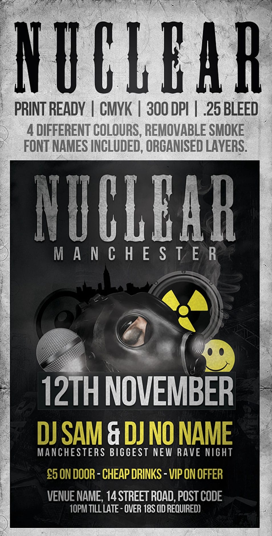 Free Nuclear Flyer Template
