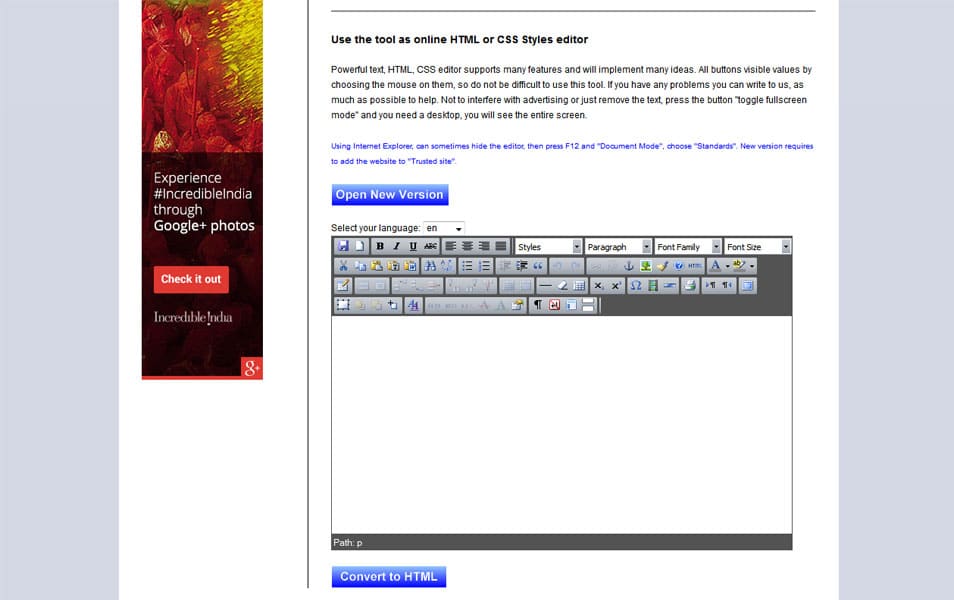 Online HTML Editor | 4html