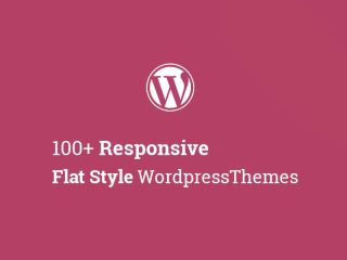 Responsive Flat Style WordPress Themes Latest Collection