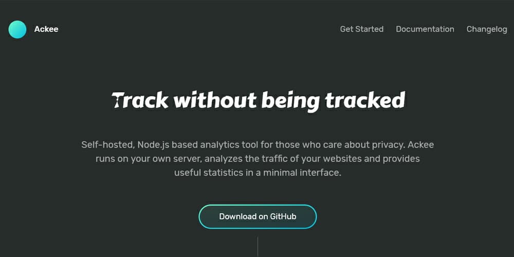 15 Best google Analytics Alternatives 27 Ackee