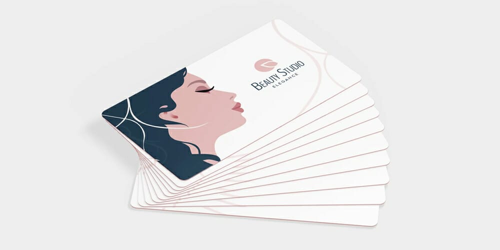 Beauty Salon Business Card Template