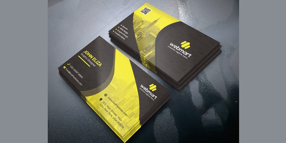 Business Card Template PSD