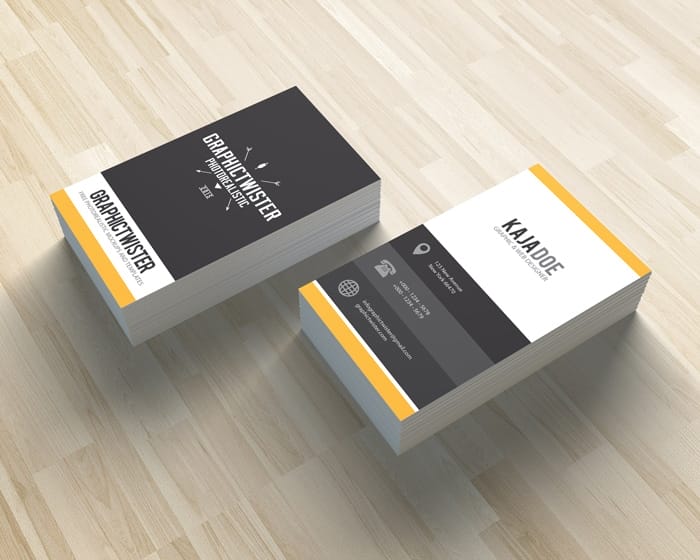 Color Business Card PSD