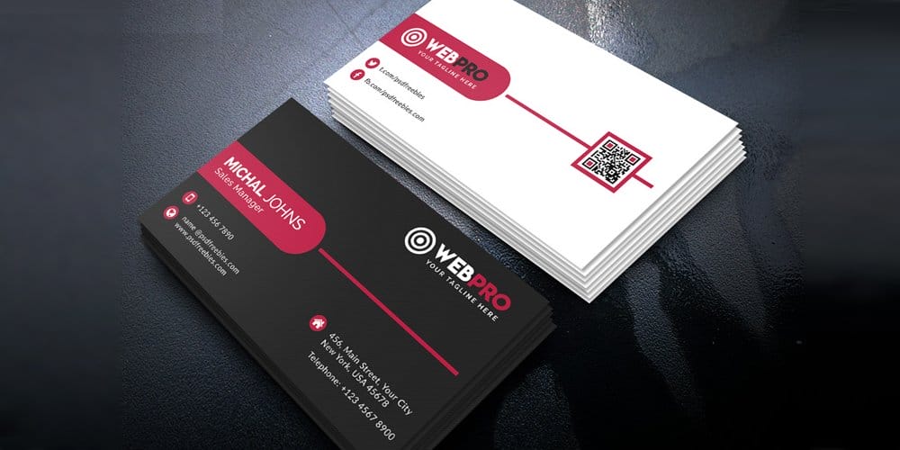 Corporate Modern Business Card PSD