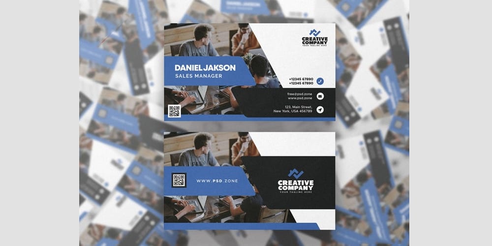 Corporate and Creative Business Card PSD