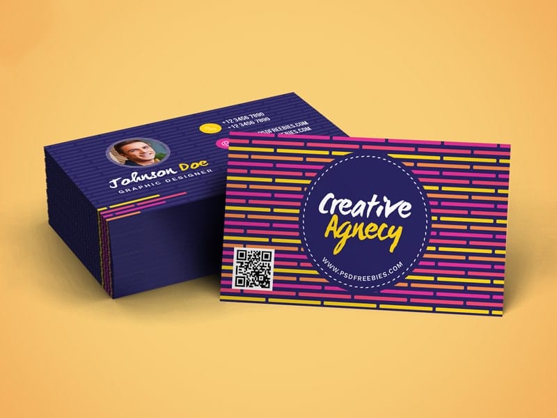 Creative Agency Business Card Template PSD